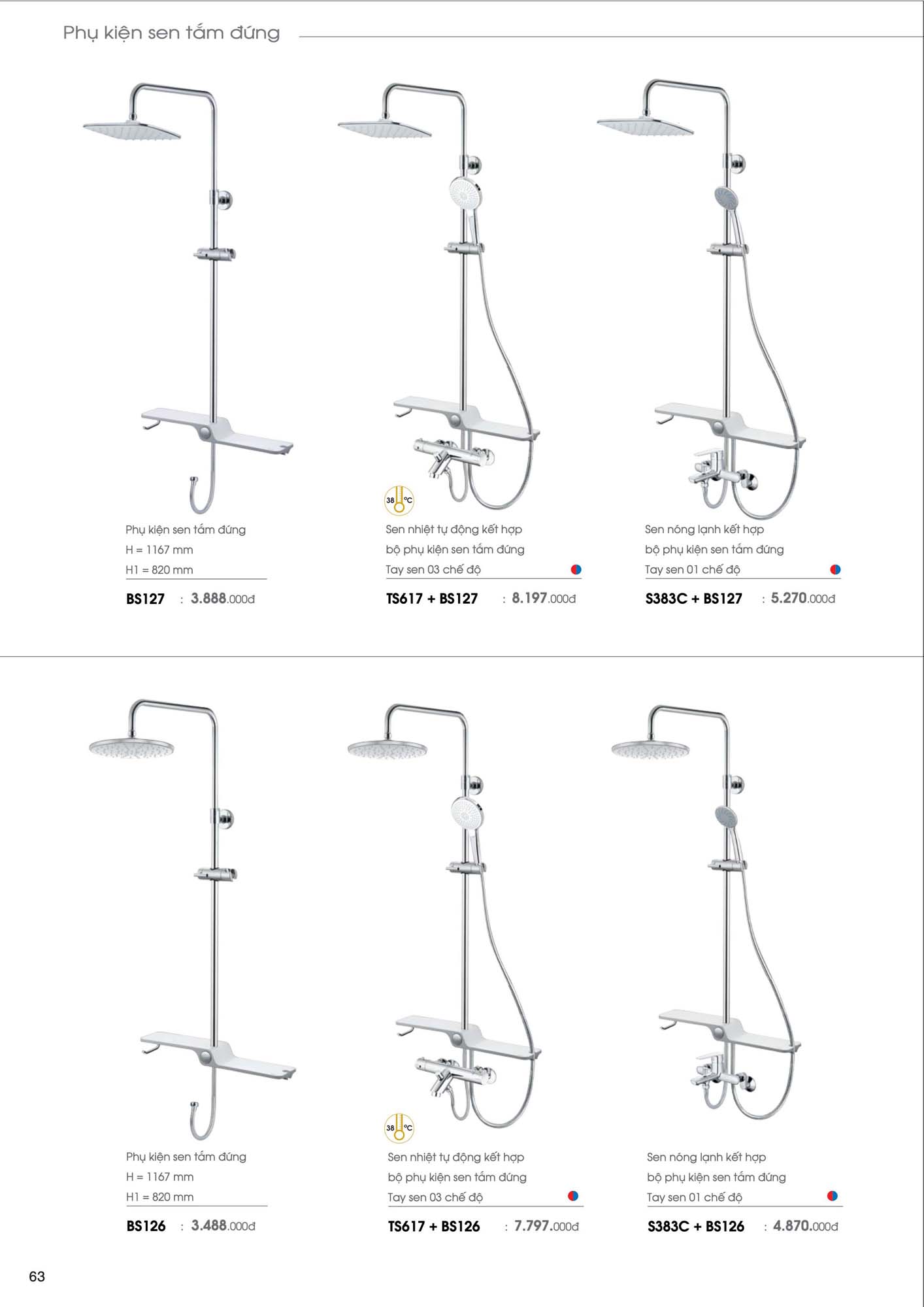 Catalogue Thiết bị vệ sinh Caesar mới nhất 2026 65 Catalogue Thiet bi ve sinh Caesar moi nhat 2026 33 1