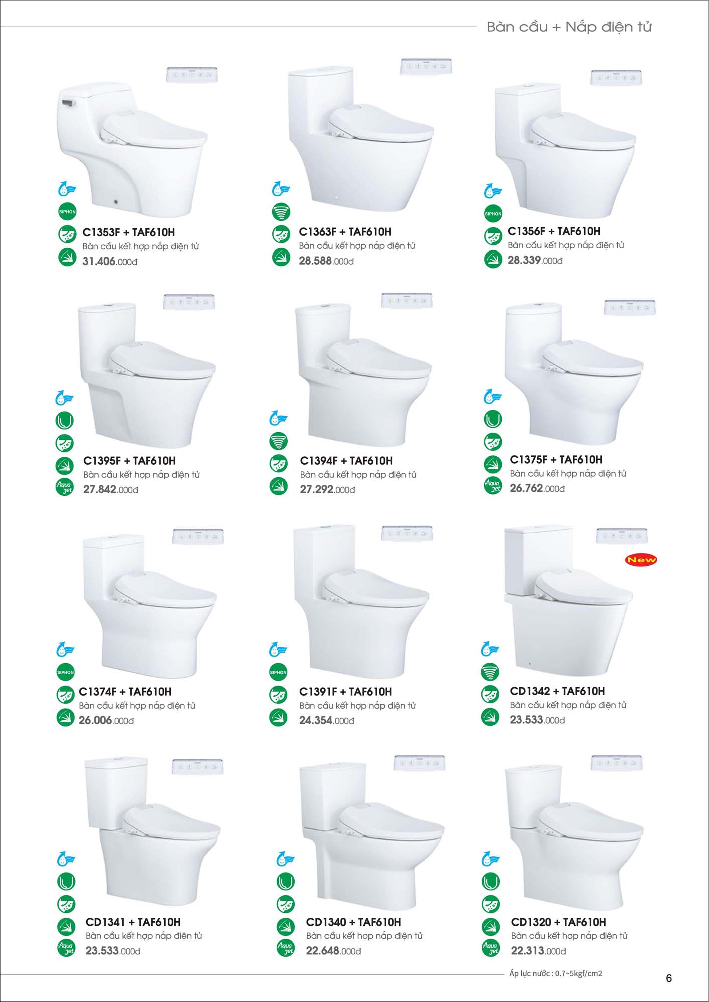 Catalogue Thiết bị vệ sinh Caesar mới nhất 2026 8 Catalogue Thiet bi ve sinh Caesar moi nhat 2026 4 2