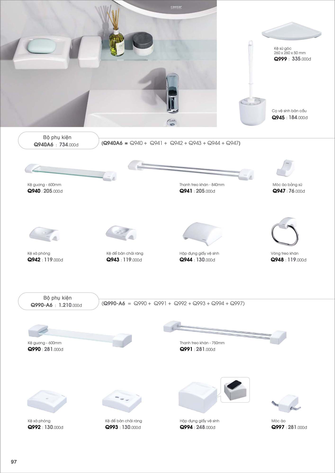 Catalogue Thiết bị vệ sinh Caesar mới nhất 2026 99 Catalogue Thiet bi ve sinh Caesar moi nhat 2026 50 1