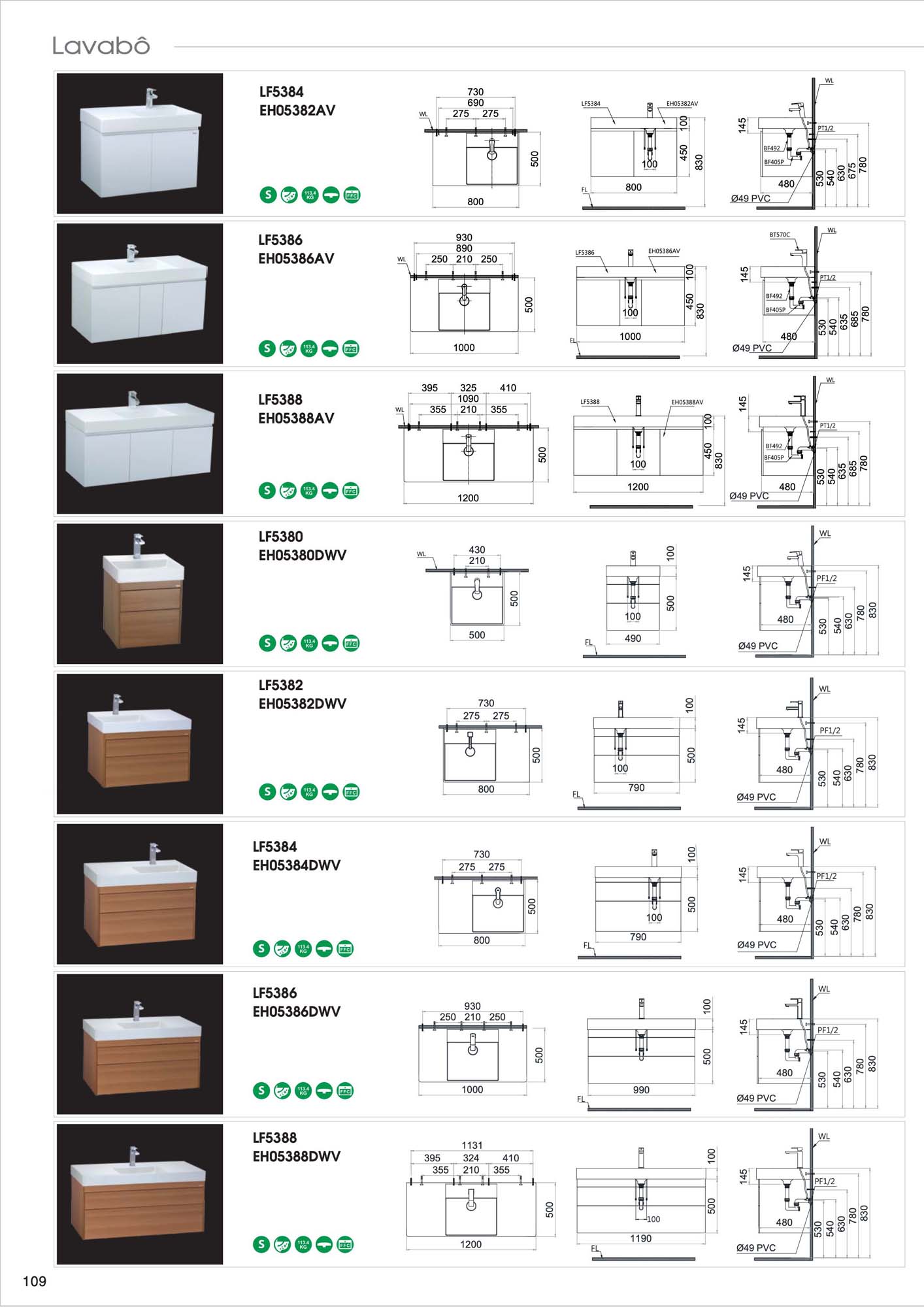 Catalogue Thiết bị vệ sinh Caesar mới nhất 2026 111 Catalogue Thiet bi ve sinh Caesar moi nhat 2026 56 1