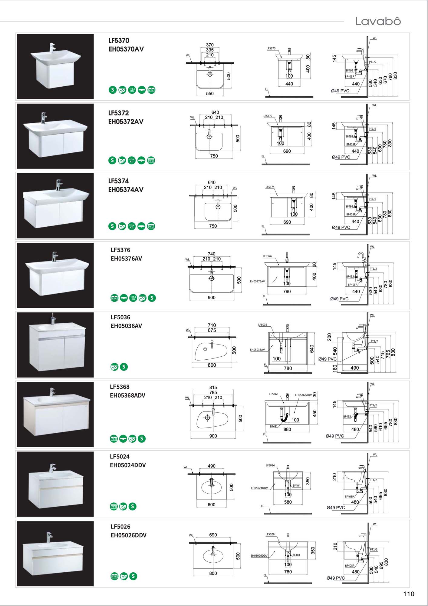 Catalogue Thiết bị vệ sinh Caesar mới nhất 2026 112 Catalogue Thiet bi ve sinh Caesar moi nhat 2026 56 2