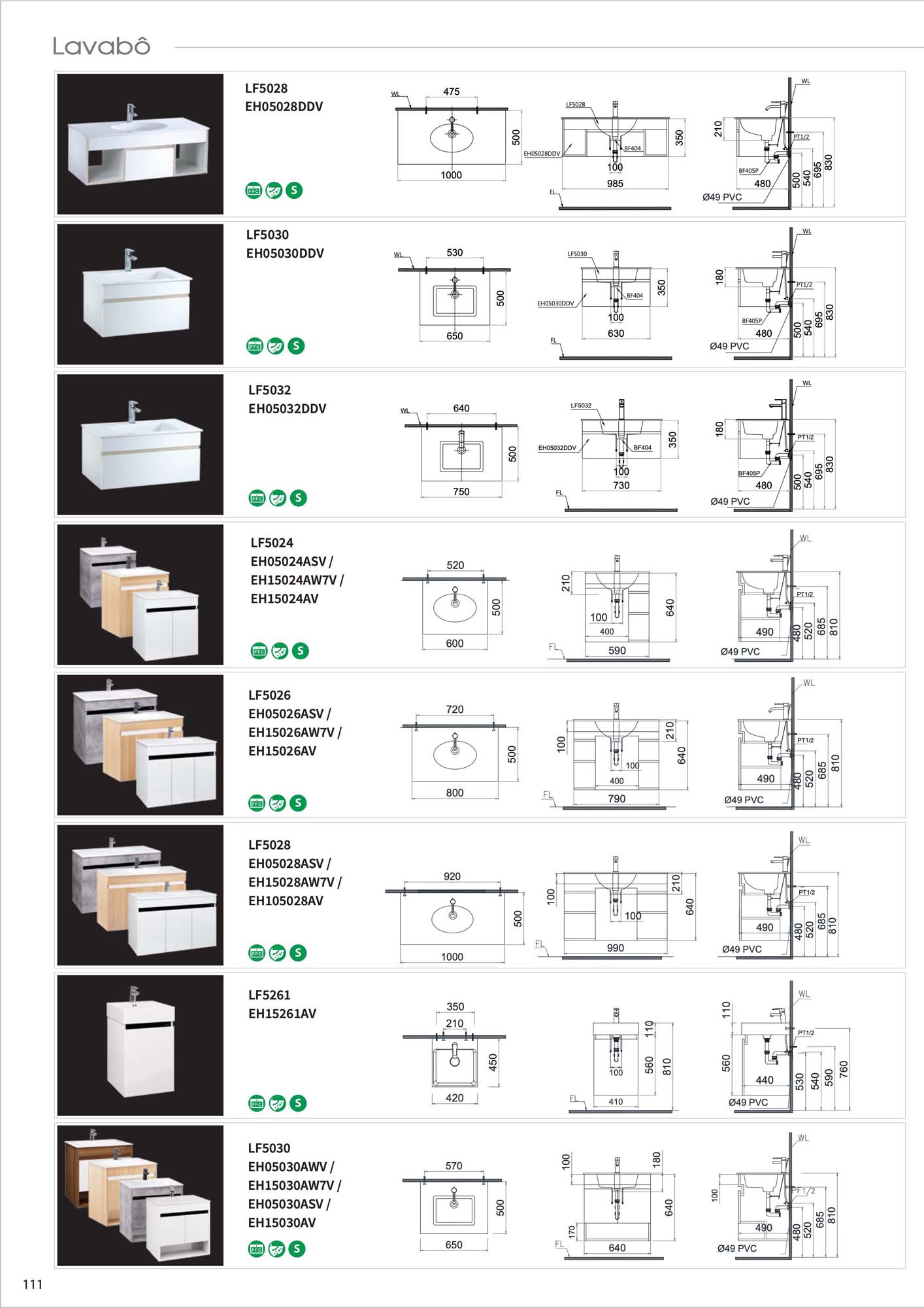 Catalogue Thiết bị vệ sinh Caesar mới nhất 2026 113 Catalogue Thiet bi ve sinh Caesar moi nhat 2026 57 1