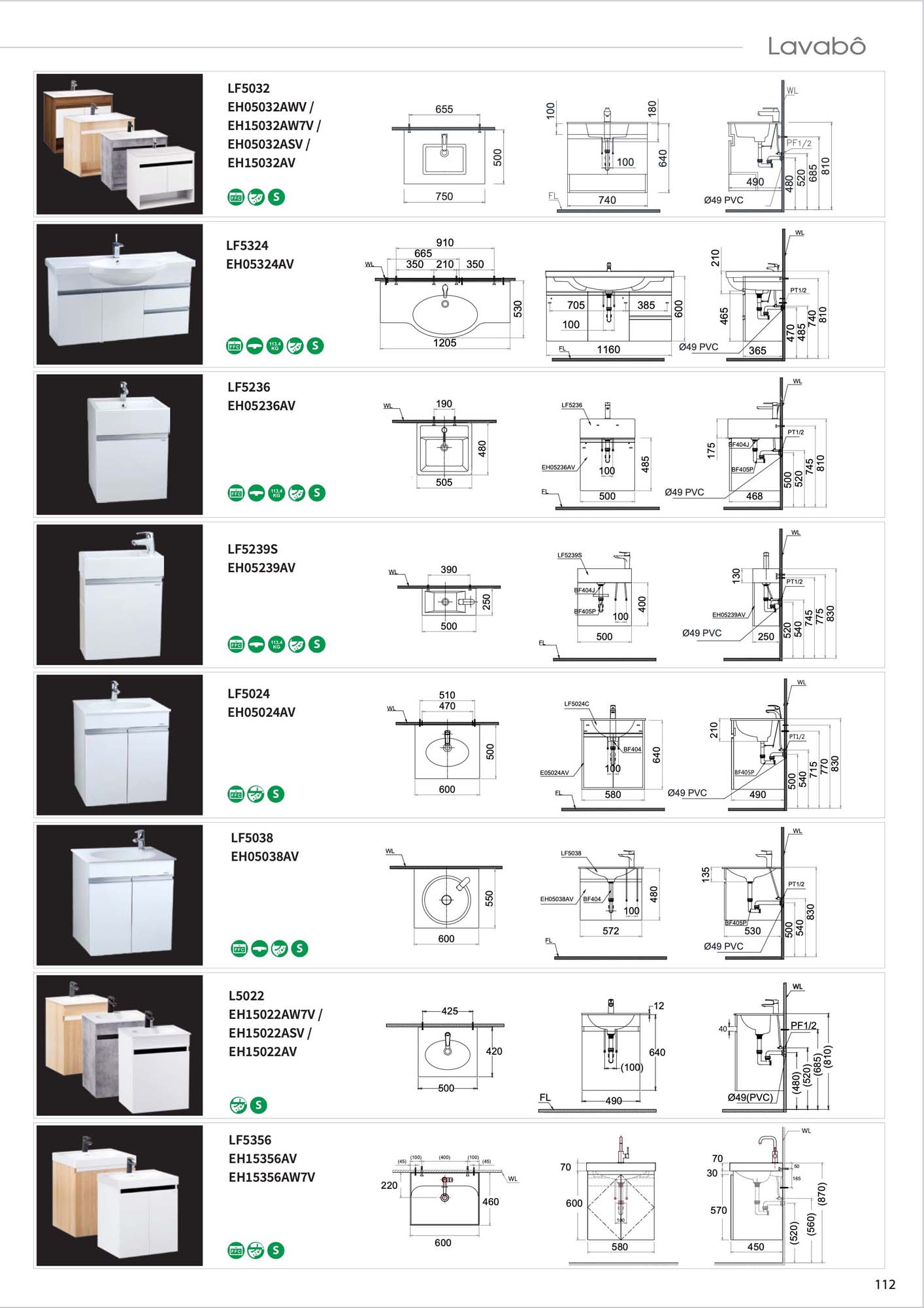 Catalogue Thiết bị vệ sinh Caesar mới nhất 2026 114 Catalogue Thiet bi ve sinh Caesar moi nhat 2026 57 2