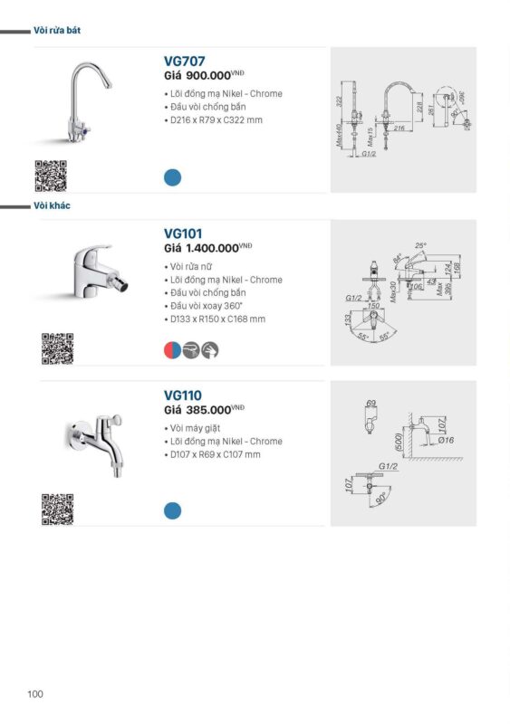 Catalogue Thiết bị vệ sinh VIGLACERA mới nhất 2026 (100)