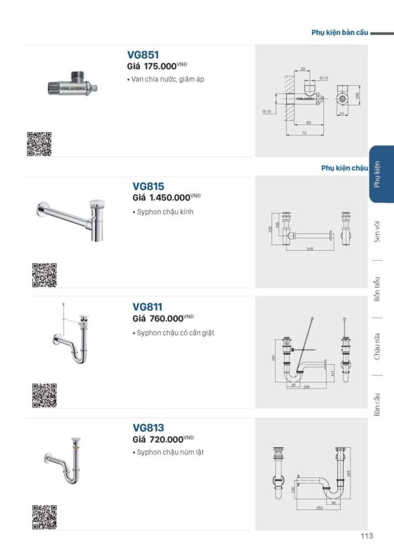 Catalogue Thiết bị vệ sinh VIGLACERA mới nhất 2026 (113)