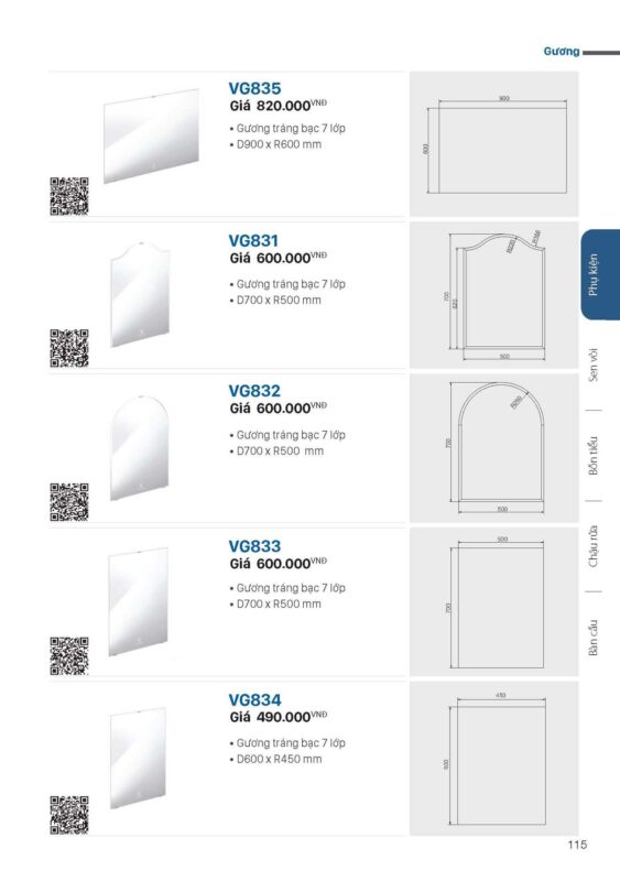Catalogue Thiết bị vệ sinh VIGLACERA mới nhất 2026 (115)