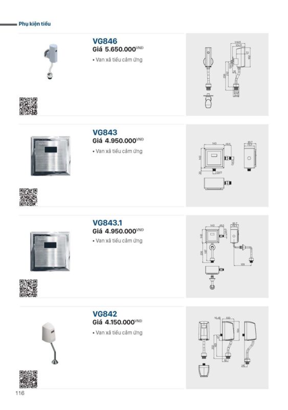 Catalogue Thiết bị vệ sinh VIGLACERA mới nhất 2026 (116)