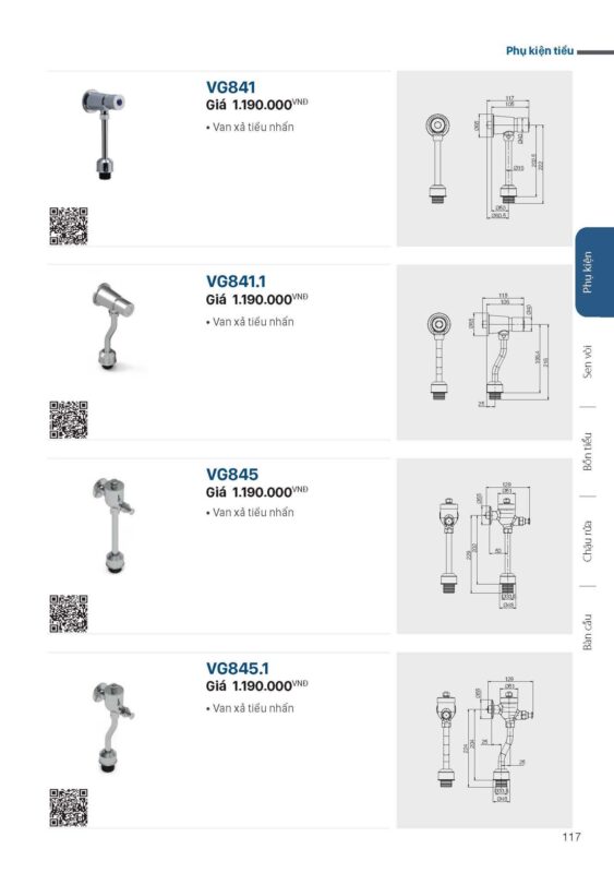 Catalogue Thiết bị vệ sinh VIGLACERA mới nhất 2026 (117)