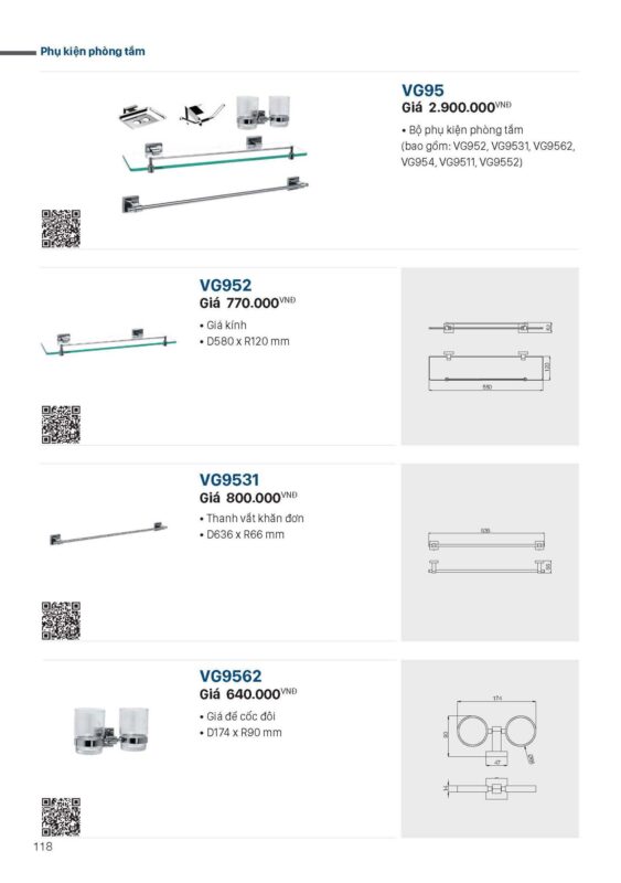 Catalogue Thiết bị vệ sinh VIGLACERA mới nhất 2026 (118)