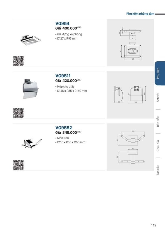 Catalogue Thiết bị vệ sinh VIGLACERA mới nhất 2026 (119)