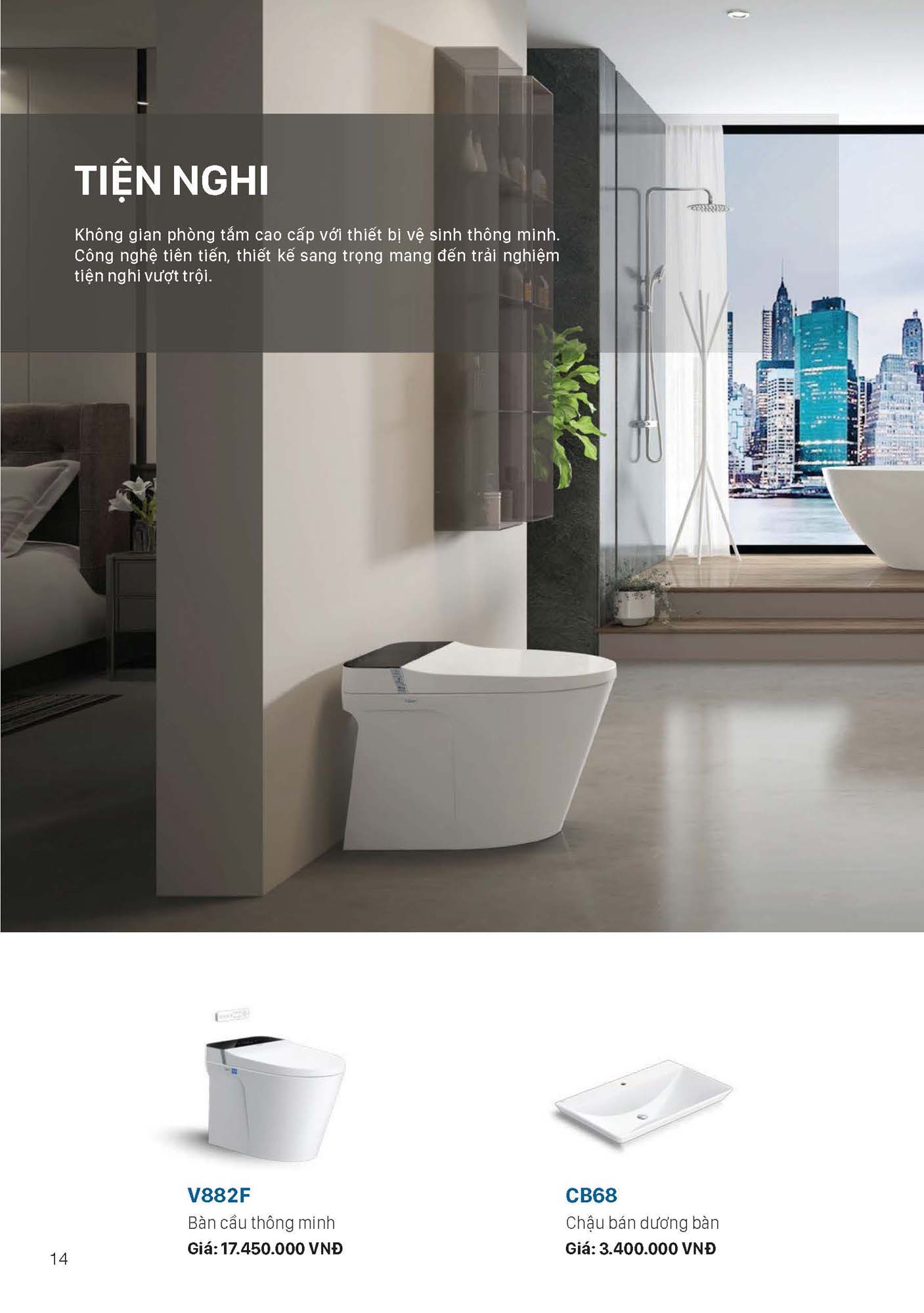 Catalogue Thiết bị vệ sinh VIGLACERA mới nhất 2026 16 Catalogue Thiet bi ve sinh VIGLACERA moi nhat 2026 14
