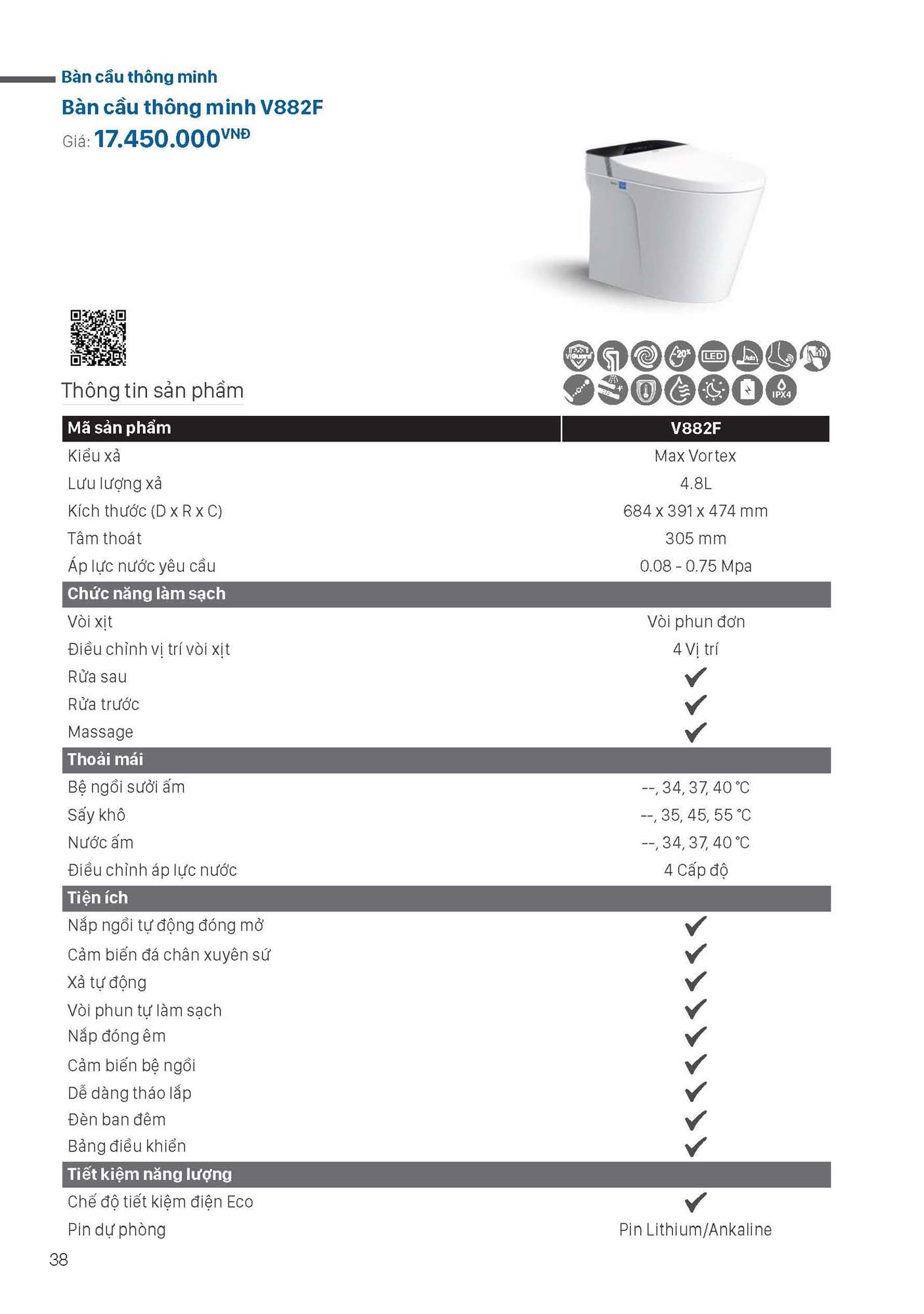 Catalogue Thiết bị vệ sinh VIGLACERA mới nhất 2026 40 Catalogue Thiet bi ve sinh VIGLACERA moi nhat 2026 38