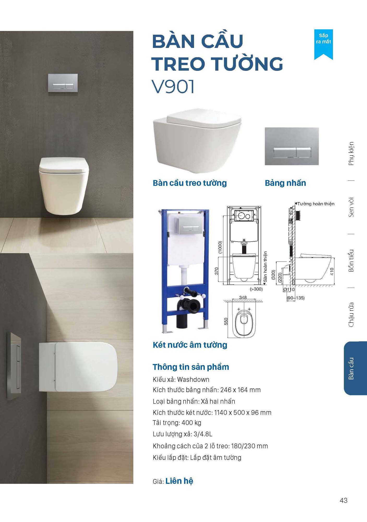 Catalogue Thiết bị vệ sinh VIGLACERA mới nhất 2026 45 Catalogue Thiet bi ve sinh VIGLACERA moi nhat 2026 43