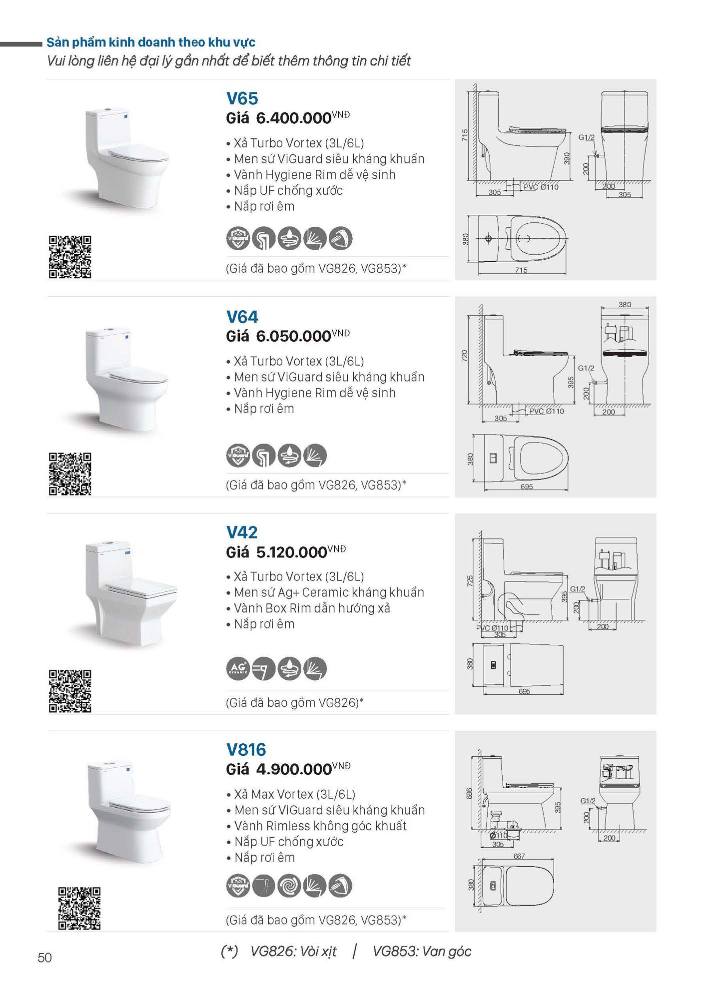 Catalogue Thiết bị vệ sinh VIGLACERA mới nhất 2026 52 Catalogue Thiet bi ve sinh VIGLACERA moi nhat 2026 50
