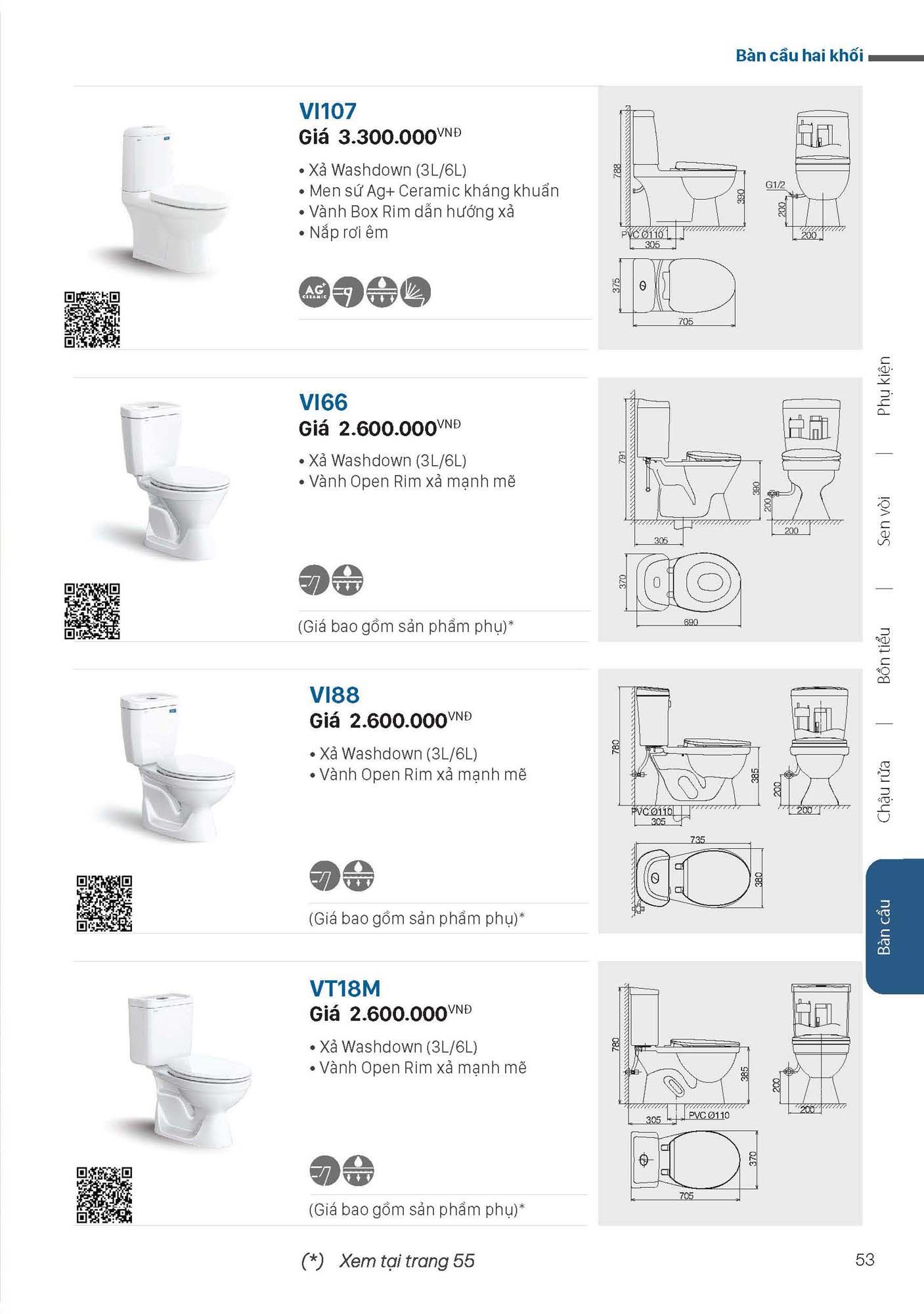 Catalogue Thiết bị vệ sinh VIGLACERA mới nhất 2026 55 Catalogue Thiet bi ve sinh VIGLACERA moi nhat 2026 53