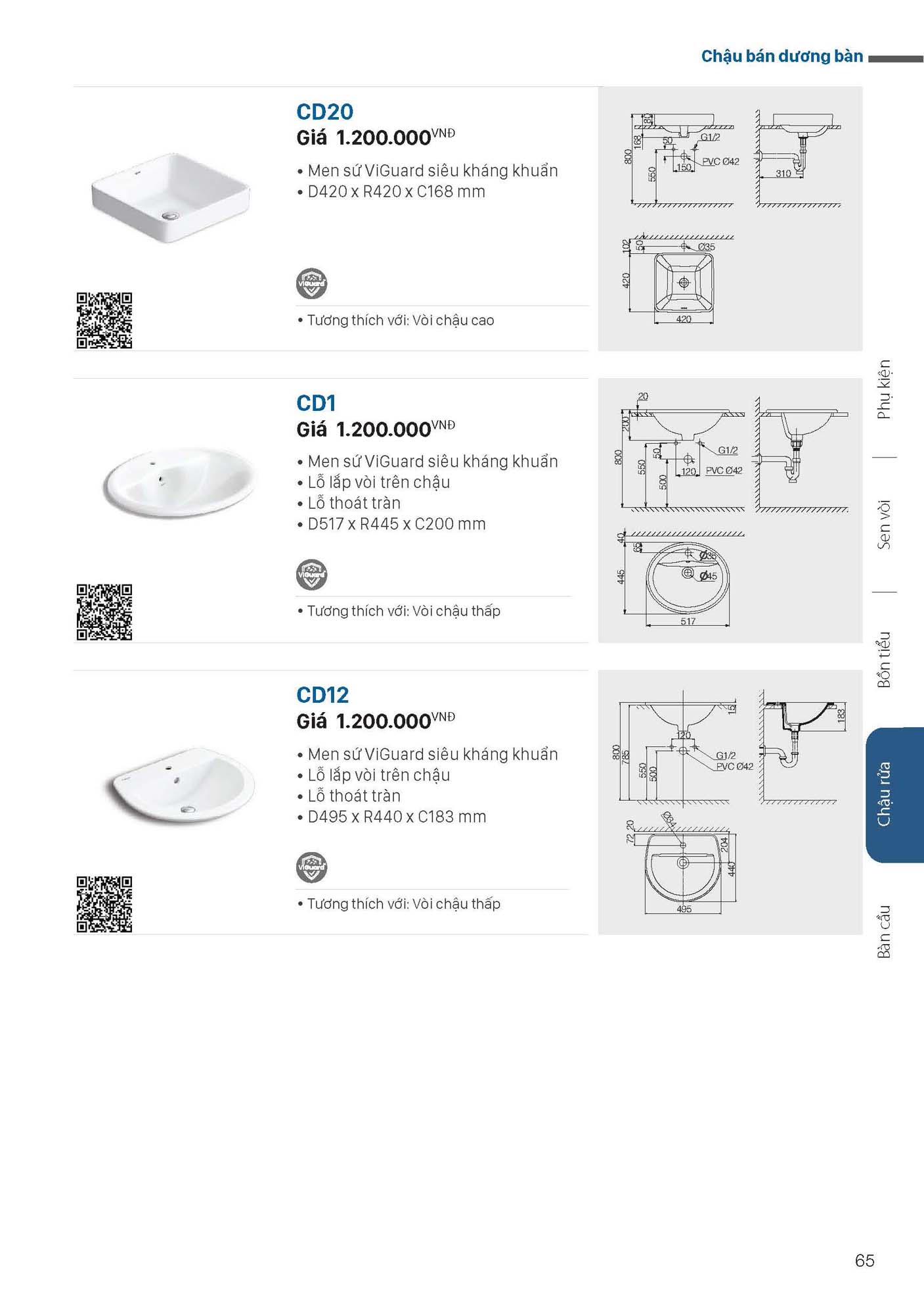 Catalogue Thiết bị vệ sinh VIGLACERA mới nhất 2026 67 Catalogue Thiet bi ve sinh VIGLACERA moi nhat 2026 65