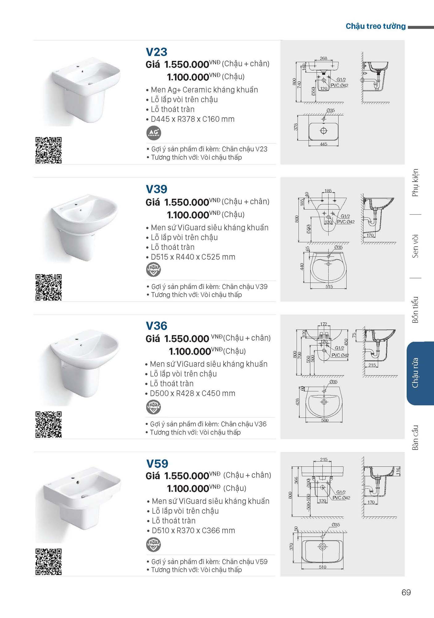 Catalogue Thiết bị vệ sinh VIGLACERA mới nhất 2026 71 Catalogue Thiet bi ve sinh VIGLACERA moi nhat 2026 69