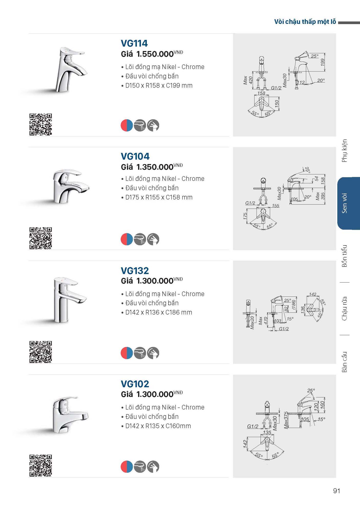 Catalogue Thiết bị vệ sinh VIGLACERA mới nhất 2026 93 Catalogue Thiet bi ve sinh VIGLACERA moi nhat 2026 91