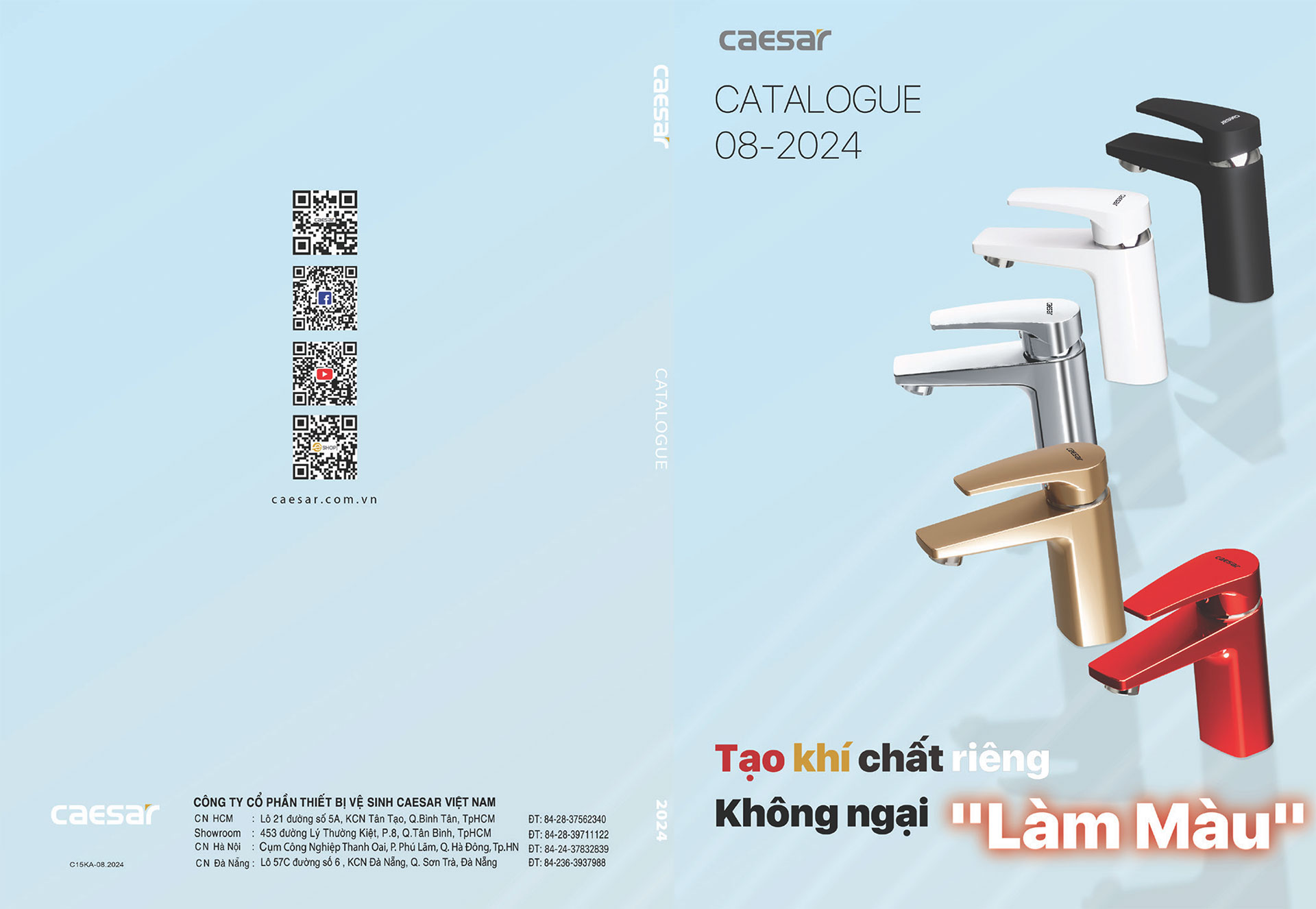 anh bia Catalogue Thiet bi ve sinh Caesar moi nhat 08 2024 01