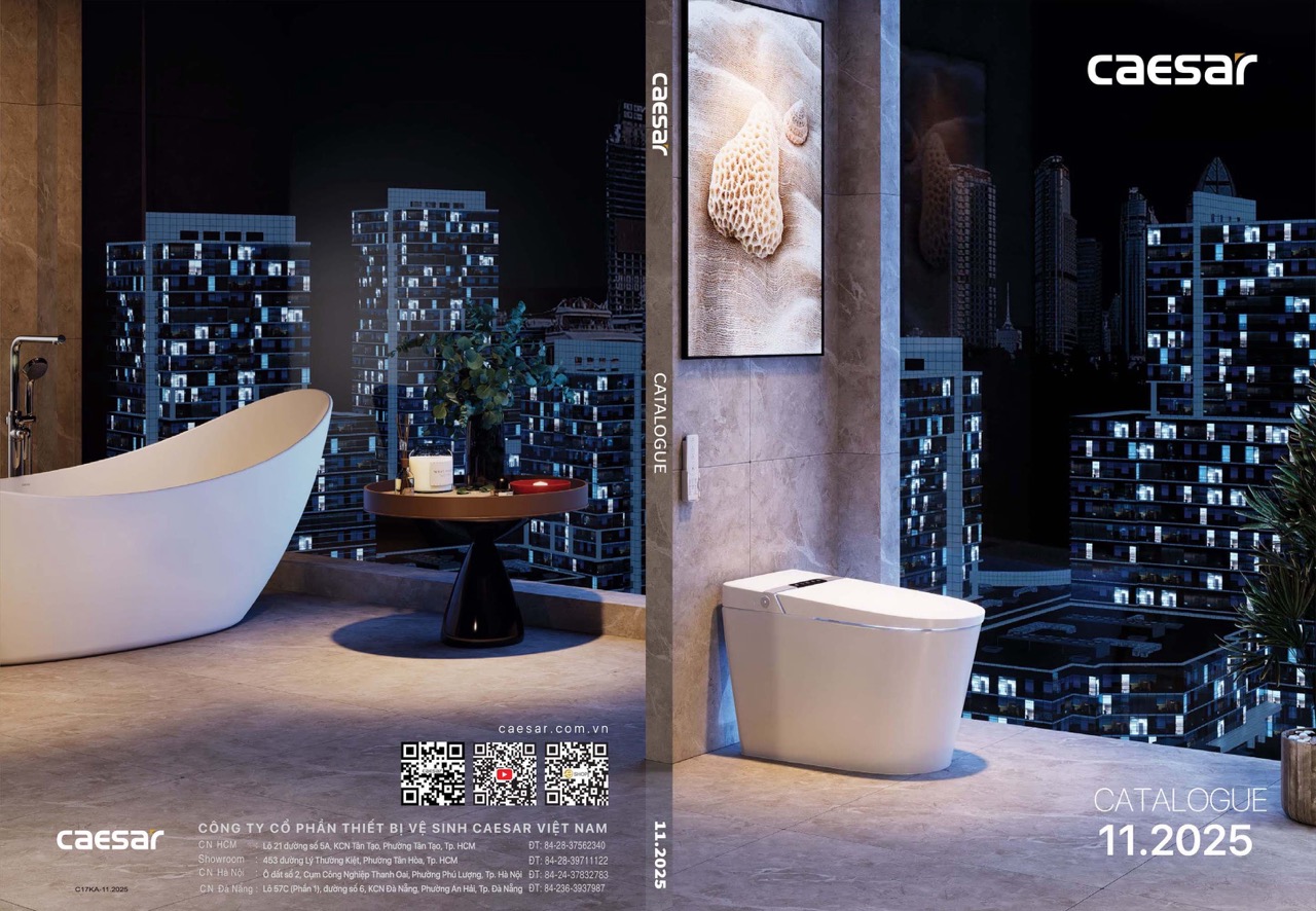 Catalogue Thiết bị vệ sinh Caesar mới nhất 2026 1 anh bia Catalogue Thiet bi ve sinh Caesar moi nhat 2026 Large