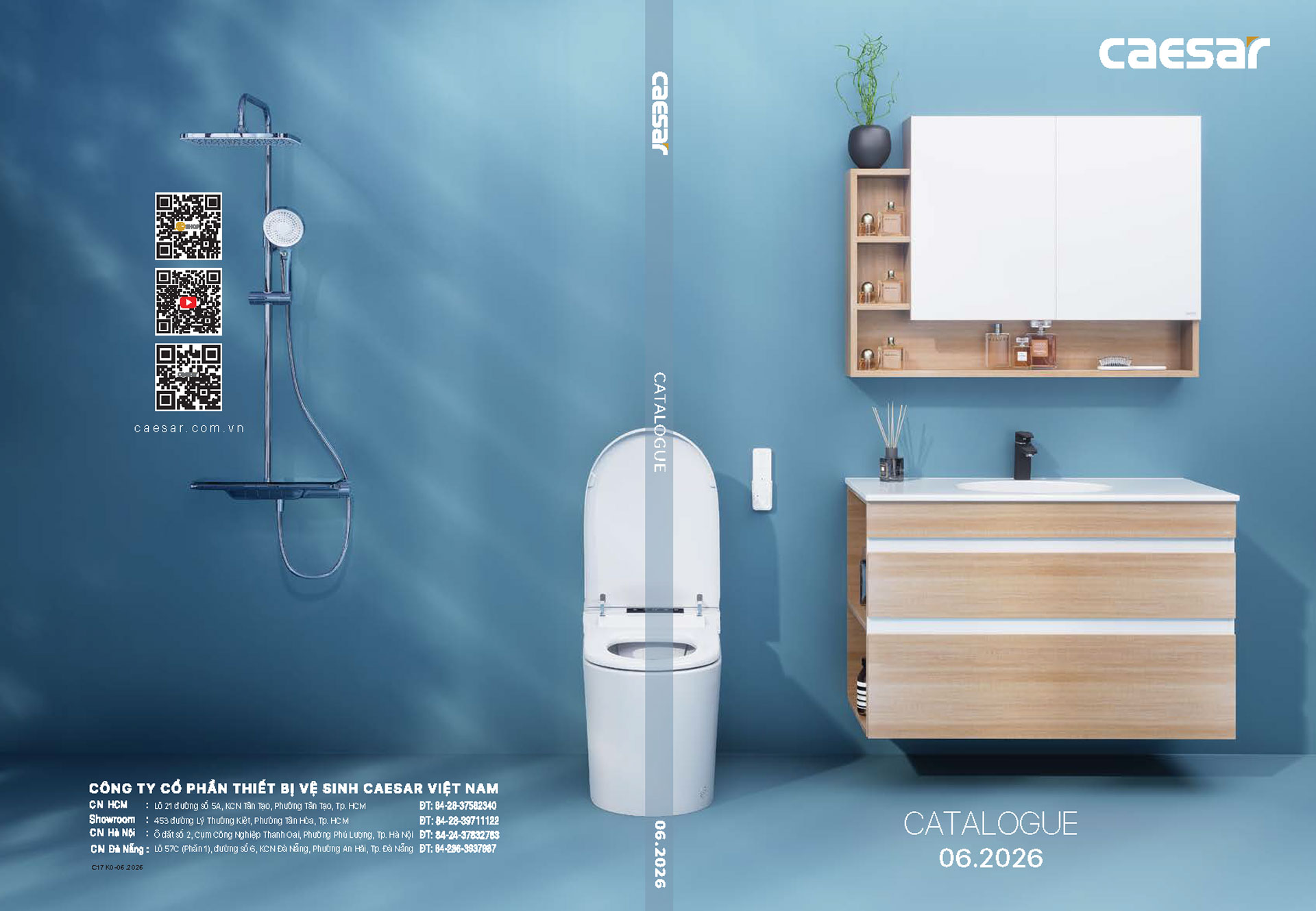 anh bia Catalogue Thiet bi ve sinh Caesar moi nhat 2026