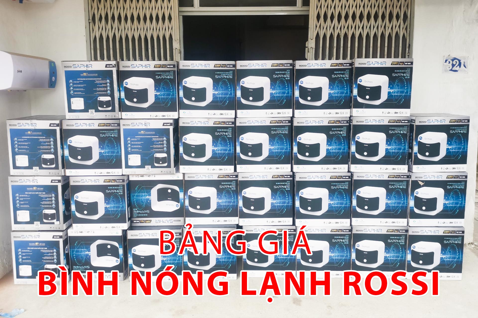 Bảng giá bình nóng lạnh Rossi mới nhất 1 Bảng giá bình nóng lạnh Rossi mới nhất 2023