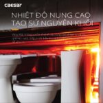 Bồn cầu 1 khối CAESAR C1356 nắp êm M256 - Ảnh 7