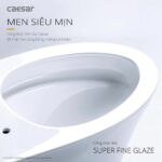 Bồn cầu 1 khối CAESAR C1364 nắp êm MU234 - Ảnh 11