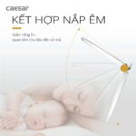 Bồn cầu 1 khối CAESAR C1375 nắp êm M221 - Ảnh 11