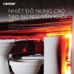 Bồn cầu 1 khối CAESAR C1375 nắp êm M221 - Ảnh 12