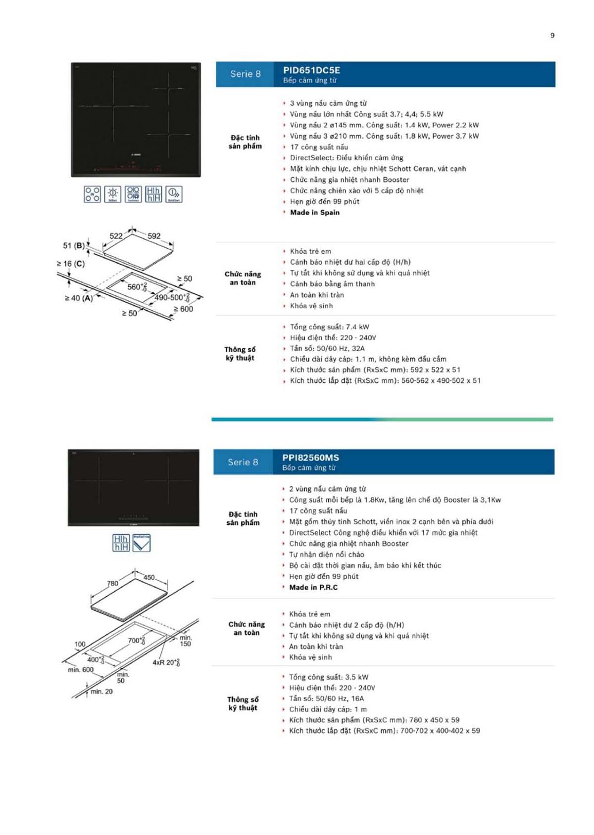 CATALOGUE BOSCH THE GIOI BEP 2024 09