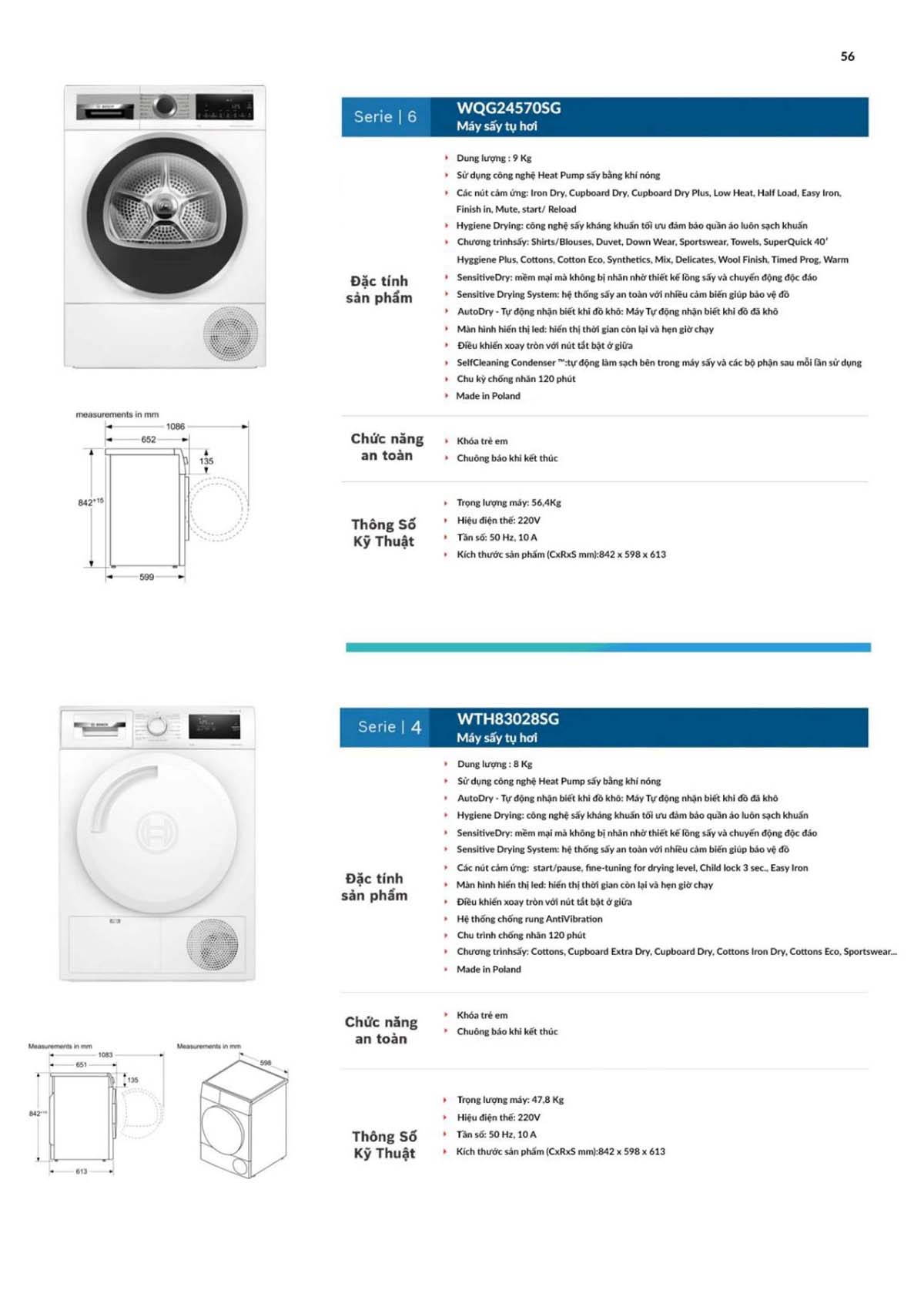 CATALOGUE BOSCH THE GIOI BEP 2024 56