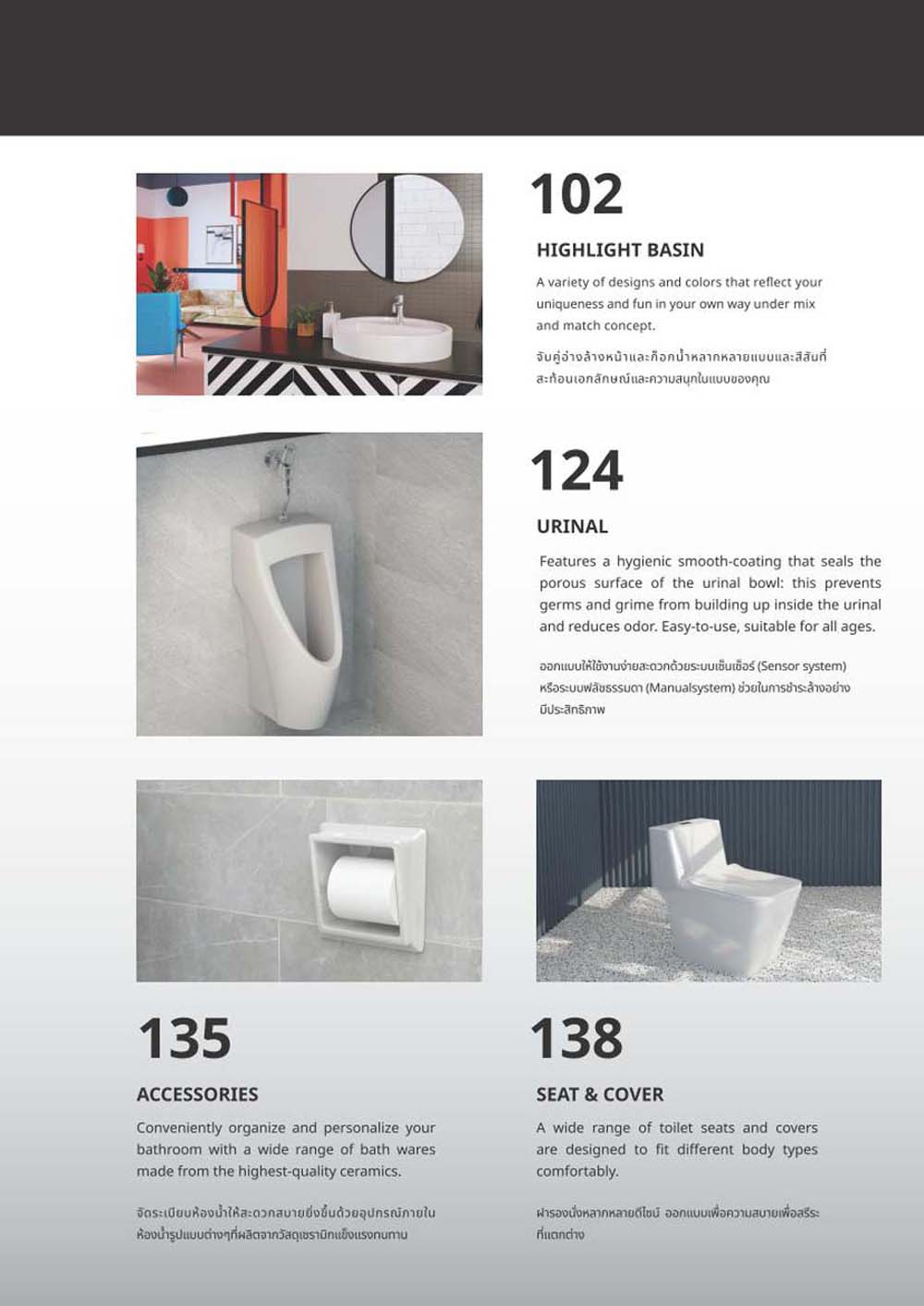 Catalogue Cotto 2023 bon cau chau lavabo tieu nam. vuathietbi.com 13