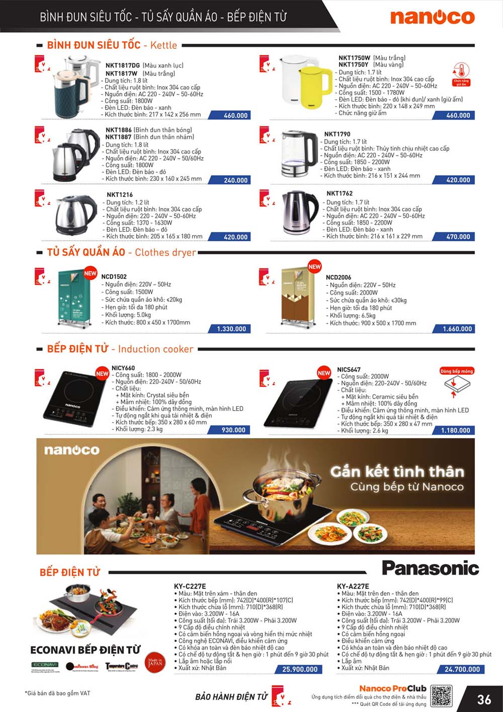 Catalogue Panasonic 04 2024 Bang gia thiet bi dien Nanoco 38