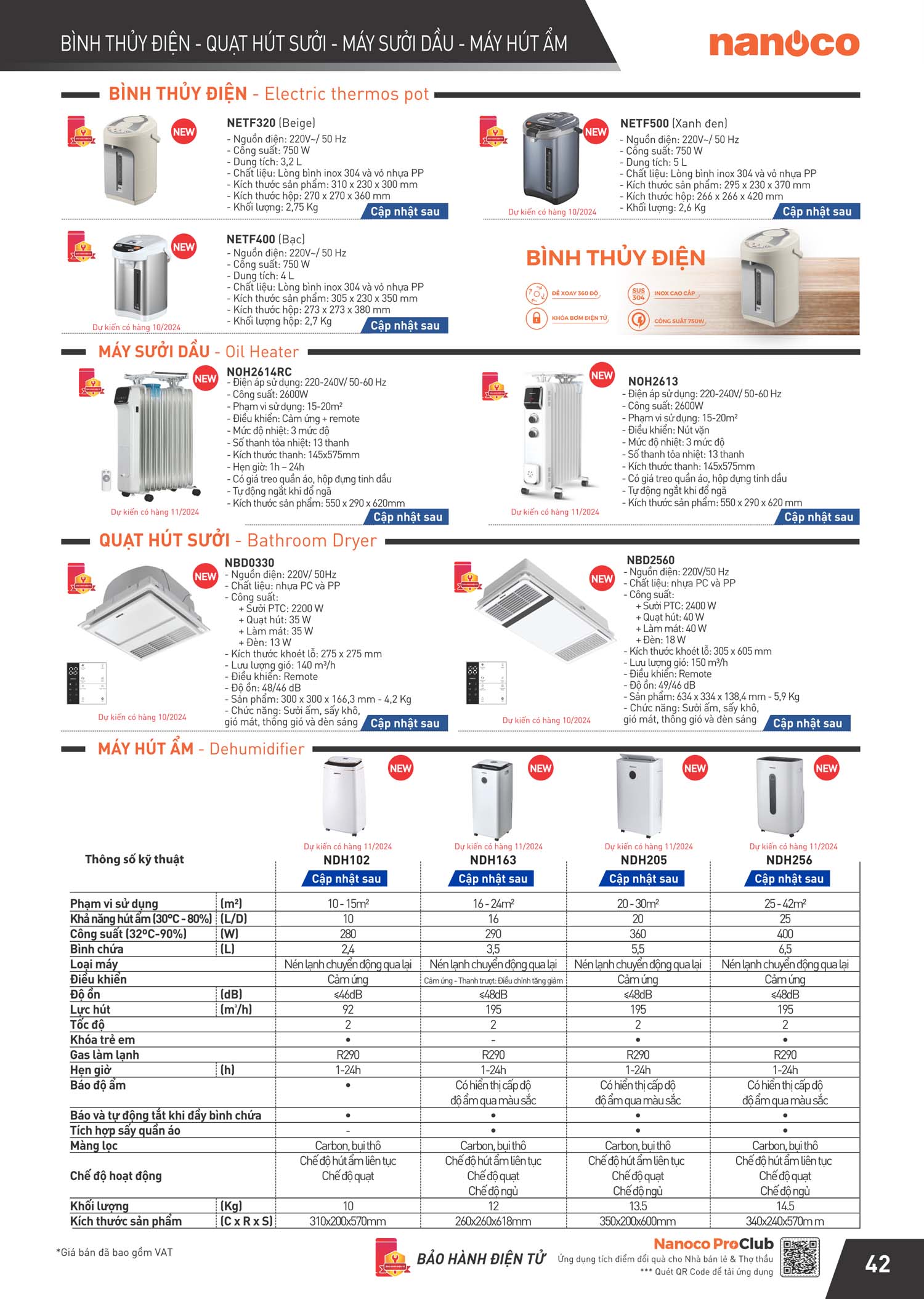 Catalogue Panasonic Bang gia thiet bi dien Nanoco 43 1