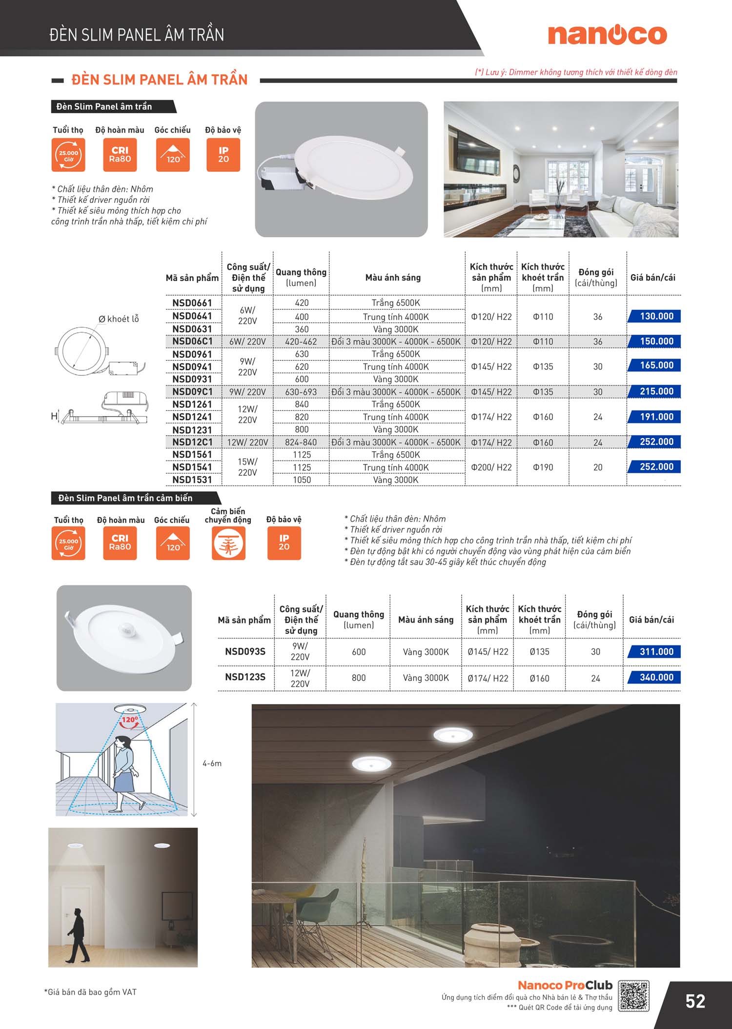 Catalogue Panasonic Bang gia thiet bi dien Nanoco 53