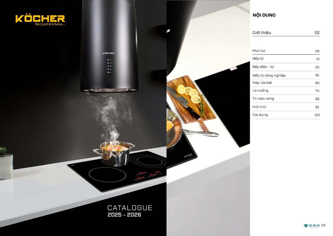 ảnh bìa CATALOGUE KOCHER 2026 - vuathietbi.com