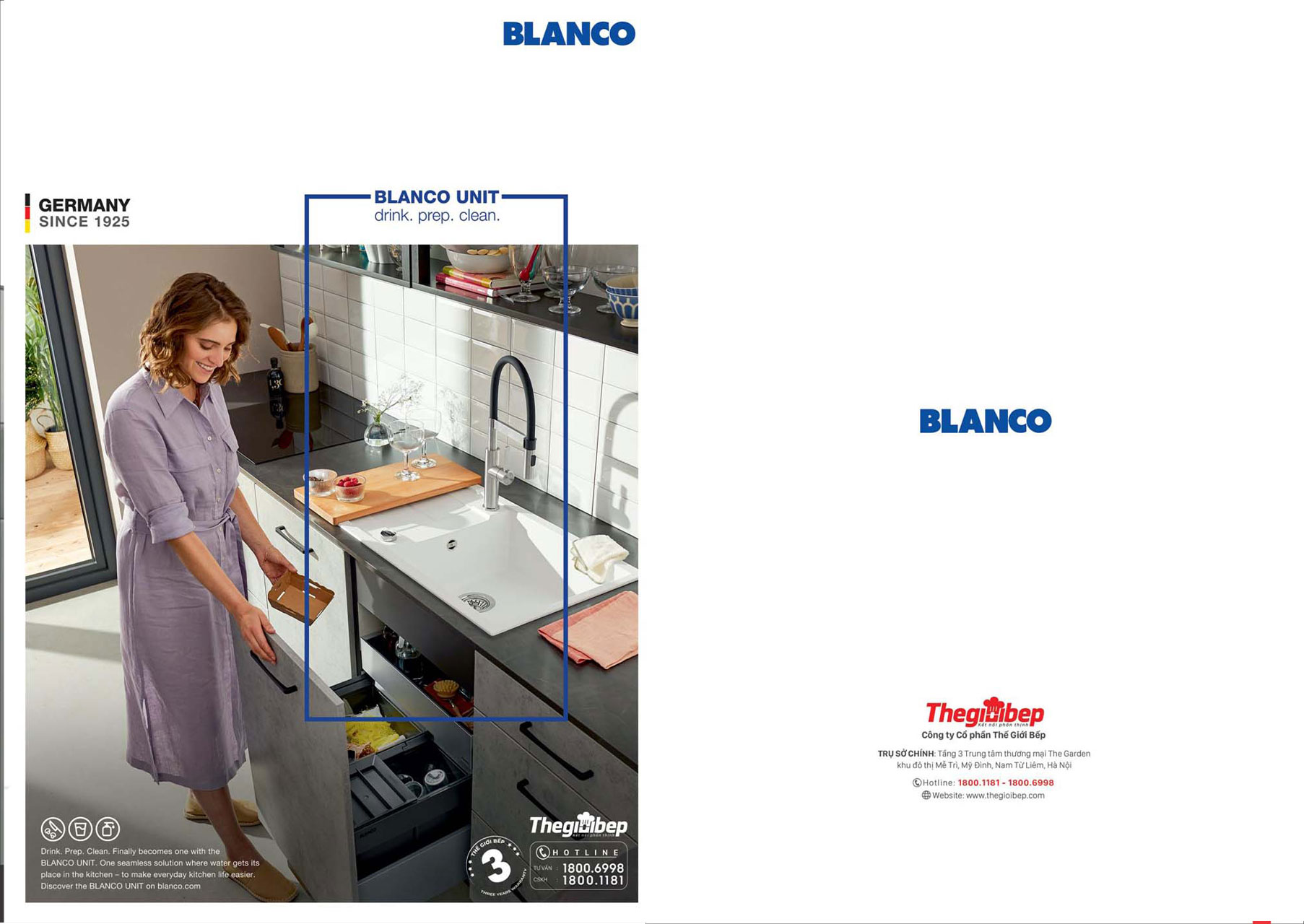 Catalogue BLANCO 2024 - Bảng giá thiết bị nhà bếp