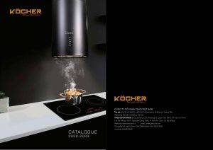 ảnh-bìa-Catalogue KOCHER 2023 – Bảng giá thiết bị nhà bếp - vuathietbi.com