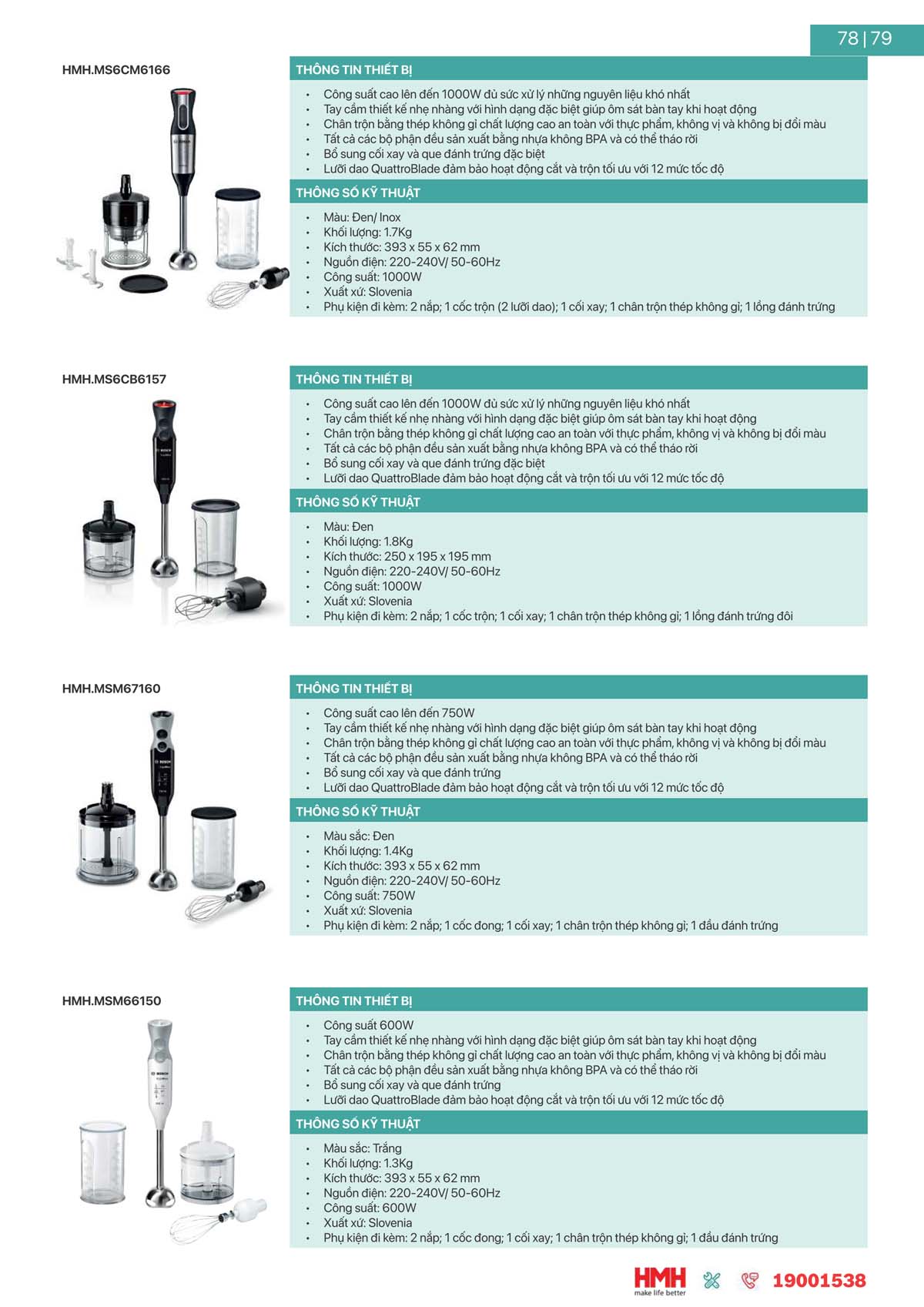 catalogue BOSCH HMH 2024 79