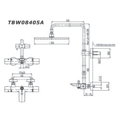 Bản-vẽ-kỹ-thuật-Vòi-sen-cây-TOTO-TBW08405A-nhiệt-độ