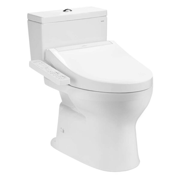 Bồn cầu thông minh TOTO CS302DW16#W nắp rửa điện tử TCF23410AAA