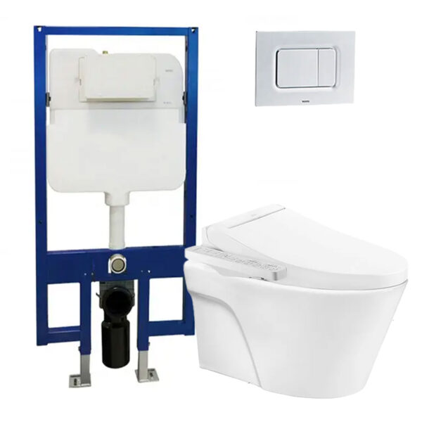 Bồn cầu thông minh TOTO CW822RA TCF23410AAA WH172A MB170P#SS nắp rửa điện tử