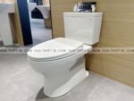 CS302DT10#W - Hình ảnh thực tế Bồn cầu 2 khối TOTO nắp êm - vuathietbi.com
