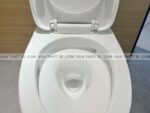 CS326DT10#XW - ảnh thực tế Bồn cầu 2 khối TOTO nắp êm TC395VS - vuathietbi.com