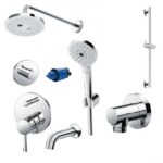 Vòi sen âm tường TOTO TBW01004A TBW01010V TBS02001B TBS02304B TBV01103B TBN01102B TBW01014B TBW01016B 3 Đường Nước