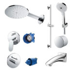 Vòi sen âm tường TOTO TBW07004A TBN01002B TBW01010V TBG09001B TBW01016B TBW07020A TBG01304BA TBN01001B TBV01102B TBN01101B 3 đường nước