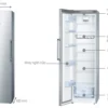 Tủ lạnh 1 cánh BOSCH KSV36VI30 348L serie 4