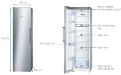 Tủ lạnh 1 cánh BOSCH KSV36VI30 348L serie 4
