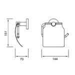 Bản vẽ kĩ thuật Lô giấy HUGE H-B1536